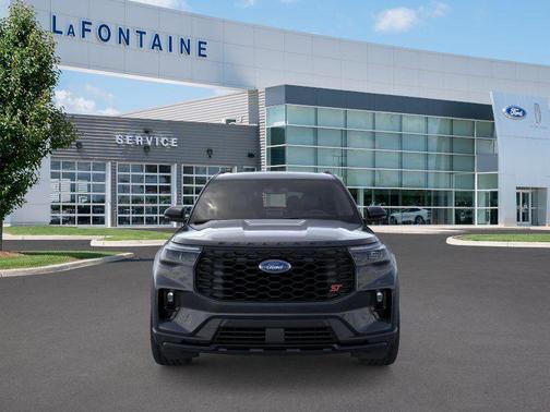 Agate Black Metallic 2026 Ford Explorer ST