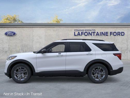 Space White Metallic 2026 Ford Explorer Active