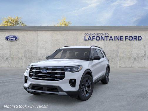 Space White Metallic 2026 Ford Explorer Active