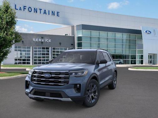 Vapor Blue Metallic 2026 Ford Explorer Active