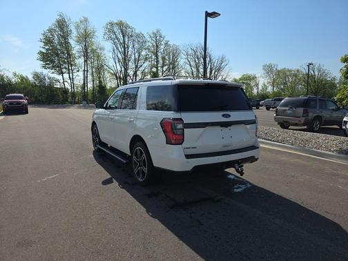 Star White Metallic Tri-Coat 2020 Ford Expedition Limited