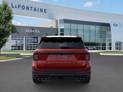 Rapid Red Metallic Tinted Clearcoat 2026 Ford Explorer ST