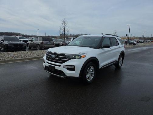 Oxford White 2024 Ford Explorer XLT