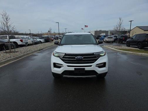 Oxford White 2024 Ford Explorer XLT