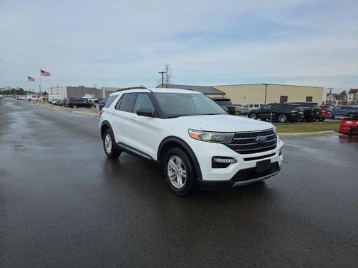 Oxford White 2024 Ford Explorer XLT