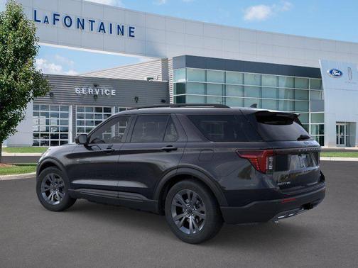 Agate Black Metallic 2026 Ford Explorer Active