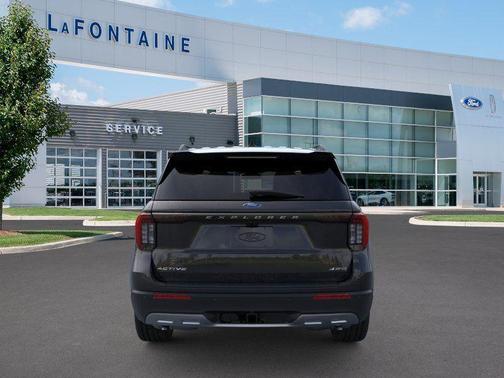 Agate Black Metallic 2026 Ford Explorer Active