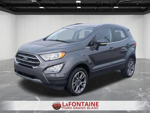 Smoke Metallic 2022 Ford EcoSport Titanium