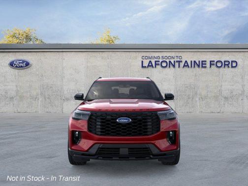Red Metallic 2026 Ford Explorer ST-Line