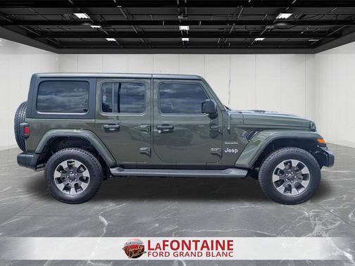 Sarge Green 2022 Jeep Wrangler Unlimited Sahara