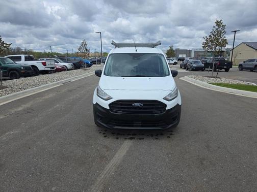 Frozen White 2021 Ford Transit Connect XL Cargo Van
