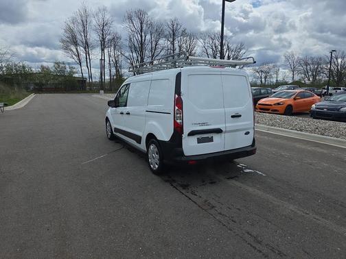 Frozen White 2021 Ford Transit Connect XL Cargo Van