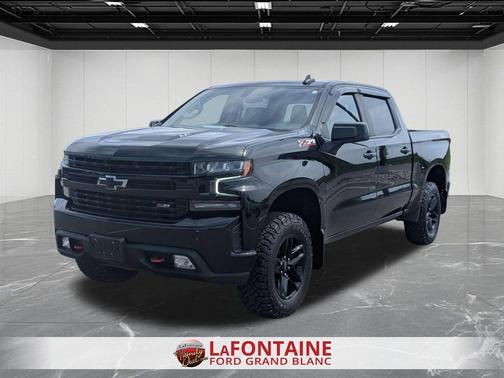 Black 2021 Chevrolet Silverado 1500 LT Trail Boss