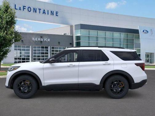 Star White Metallic Tri-Coat 2026 Ford Explorer Tremor