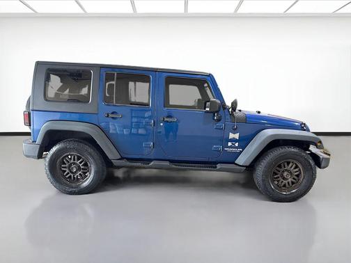 Deep Water Blue Pearlcoat 2009 Jeep Wrangler Unlimited X