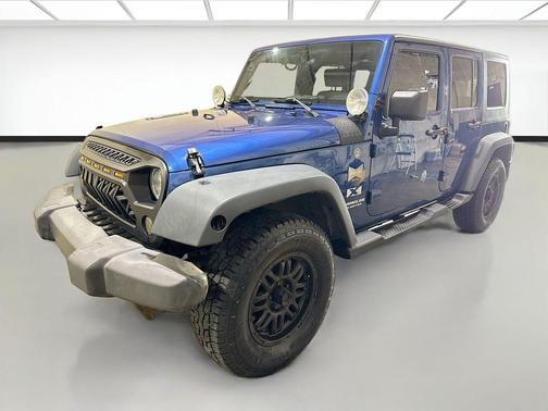 Deep Water Blue Pearlcoat 2009 Jeep Wrangler Unlimited X