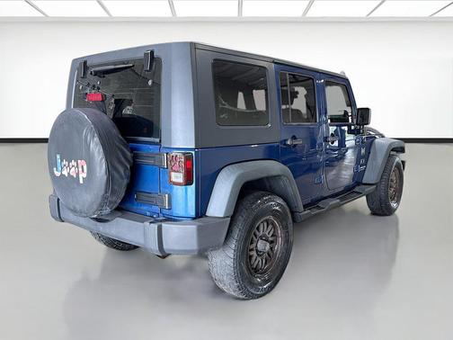 Deep Water Blue Pearlcoat 2009 Jeep Wrangler Unlimited X