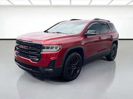Volcanic Red Tintcoat 2023 GMC Acadia FWD SLE