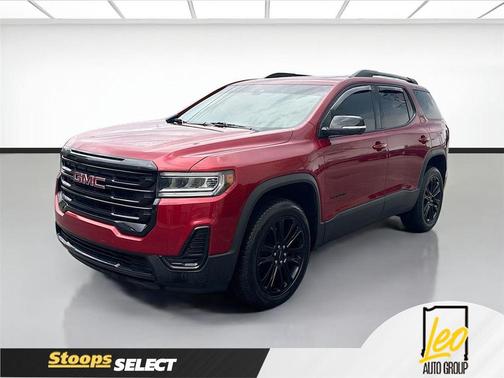 Volcanic Red Tintcoat 2023 GMC Acadia FWD SLE