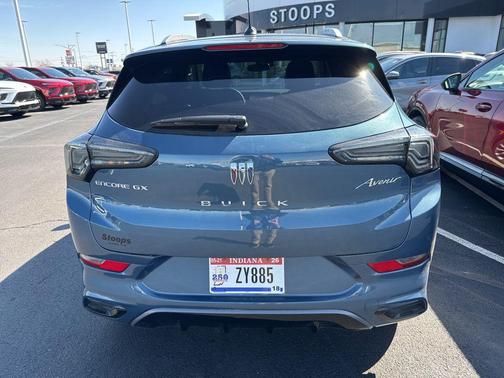 Ocean Blue Metallic 2024 Buick Encore GX Avenir