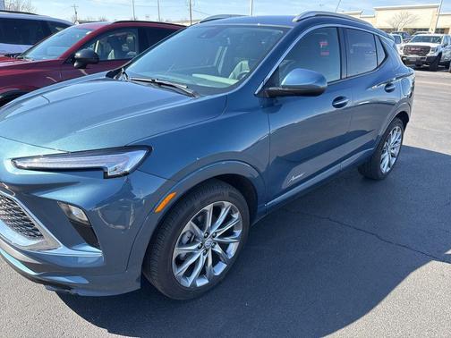 Ocean Blue Metallic 2024 Buick Encore GX Avenir