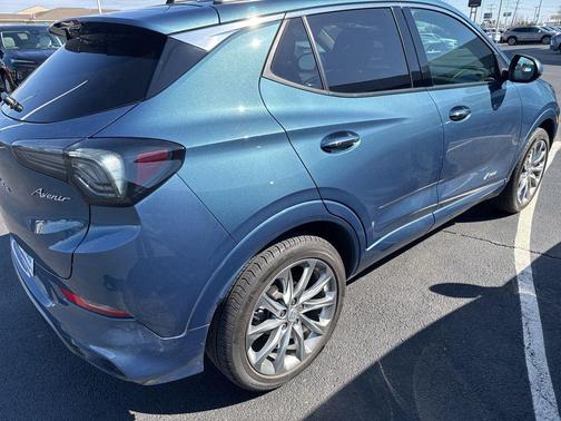 Ocean Blue Metallic 2024 Buick Encore GX Avenir