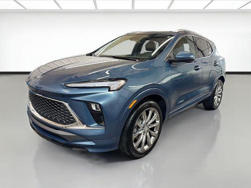 Ocean Blue Metallic 2024 Buick Encore GX Avenir