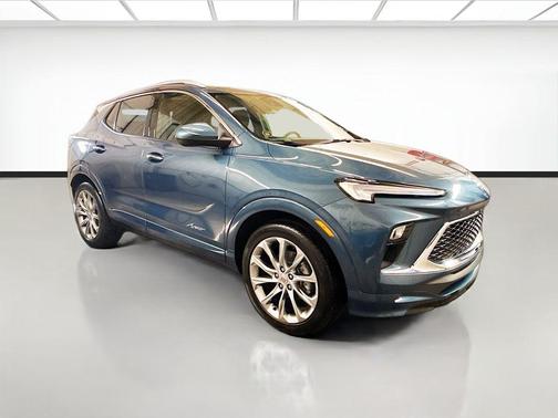 Ocean Blue Metallic 2024 Buick Encore GX Avenir