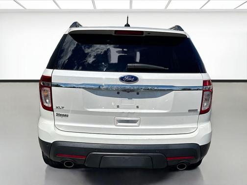 White Platinum Metallic Tri-Coat 2013 Ford Explorer XLT