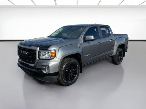 Satin Steel Metallic 2022 GMC Canyon Elevation