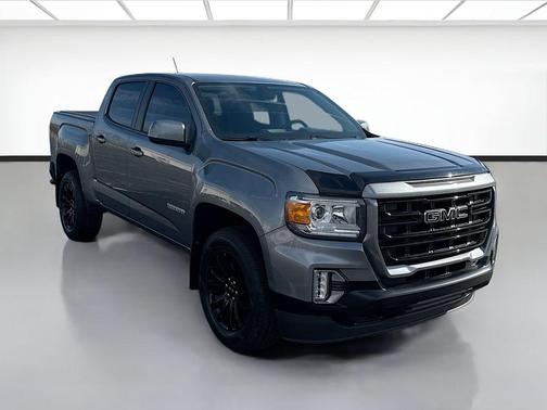 Satin Steel Metallic 2022 GMC Canyon Elevation