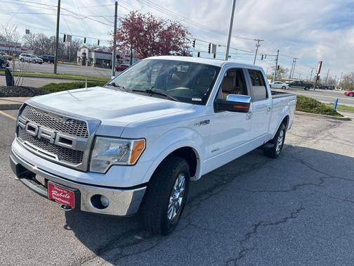 Oxford White 2012 Ford F-150 Lariat