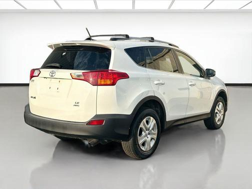 Super White 2015 Toyota RAV4 LE