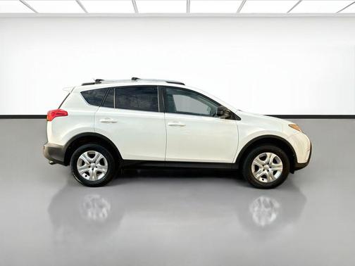Super White 2015 Toyota RAV4 LE