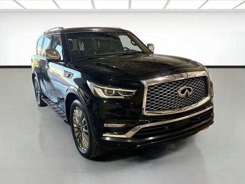 Black Obsidian 2021 INFINITI QX80 SENSORY AWD