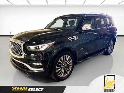 Black Obsidian 2021 INFINITI QX80 SENSORY AWD