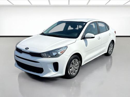Clear White 2020 Kia Rio LX