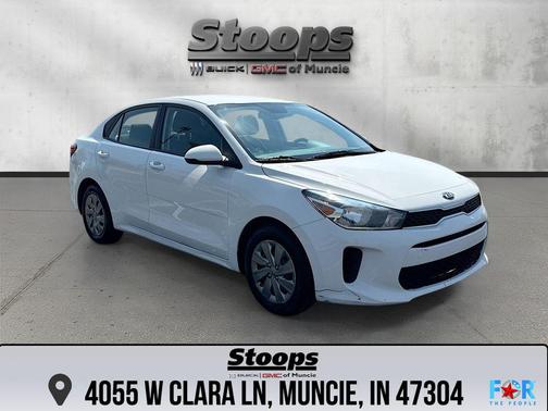 Clear White 2020 Kia Rio LX