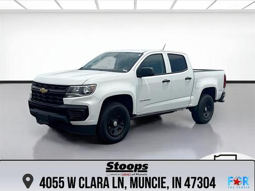 Summit White 2022 Chevrolet Colorado WT