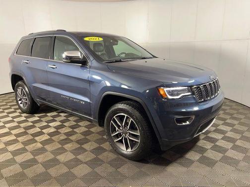 Slate Blue Pearlcoat 2021 Jeep Grand Cherokee Limited