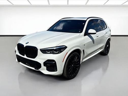 White 2023 BMW X5 M50i