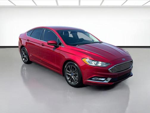 Ruby Red Metallic 2018 Ford Fusion SE