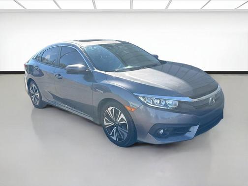 Modern Steel Metallic 2018 Honda Civic EX-L