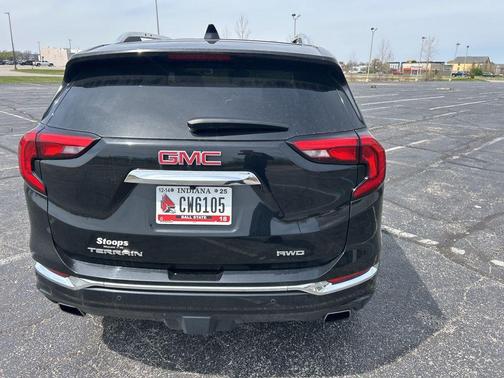 Ebony Twilight Metallic 2018 GMC Terrain Denali