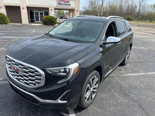 Ebony Twilight Metallic 2018 GMC Terrain Denali