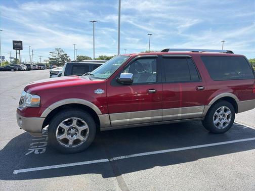 Ruby Red Metallic Tinted Clearcoat 2014 Ford Expedition EL King Ranch