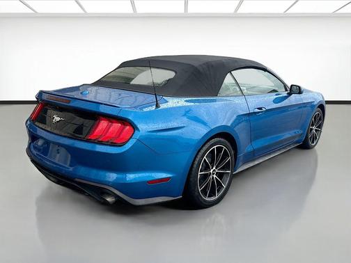 Blue Metallic 2020 Ford Mustang EcoBoost