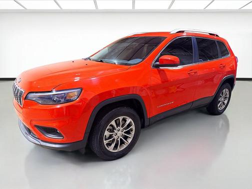 Spitfire Orange Clearcoat 2021 Jeep Cherokee Latitude Plus