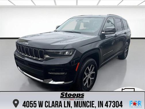 Diamond Black Crystal Pearlcoat 2024 Jeep Grand Cherokee L Limited