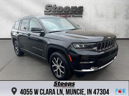 Diamond Black Crystal Pearlcoat 2024 Jeep Grand Cherokee L Limited SUV